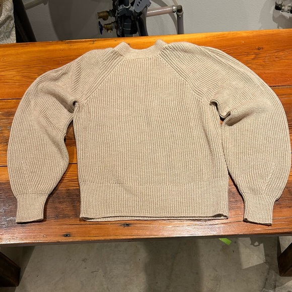 The Reset "Must Have V" Sweater, Tan, Women's Small - Picture 2 of 7